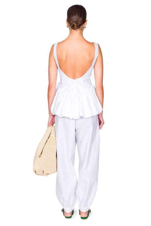 Voluminous Peplum Top