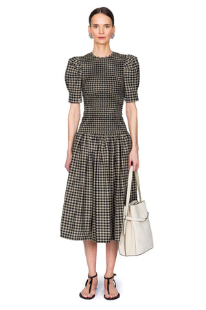 Imelda Smocked Midi Dress