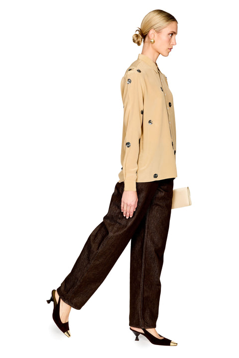 Jimmy Crepe Top