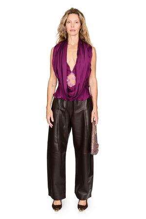 Cesura Lace Halter Top