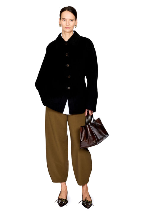 Double-Faced Sculptural Jacket