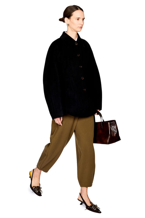 Double-Faced Sculptural Jacket