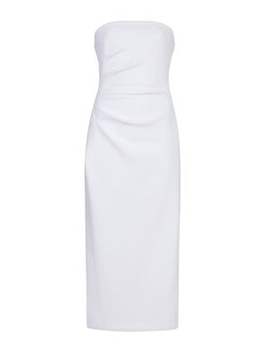 Ghost image of Proenza Schouler compact terry jersey dress in white