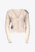 Ghost image of Area distressed crystal cardigan in cream
