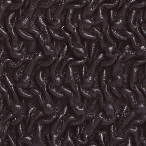 Close up of the texture of the leather on the bag